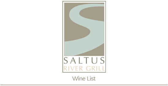 Saltus Wine Menu